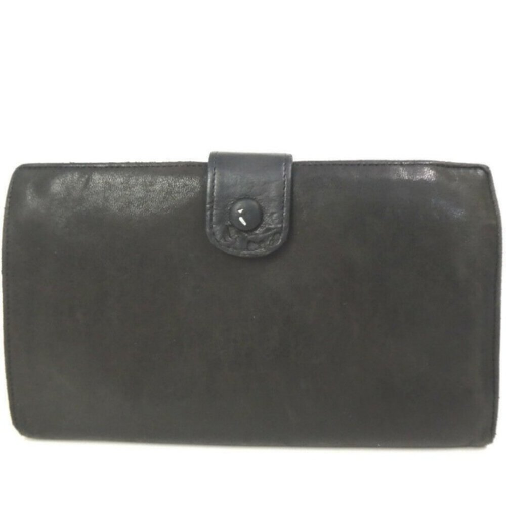 CHANEL COCO CC Long clutch leather lambskin wallet - Picture 2 of 8